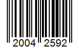 Barcode 20042592
