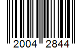 Barcode 20042844