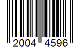 Barcode 20044596