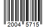 Barcode 20045715