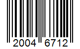 Barcode 20046712