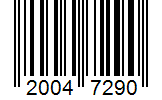 Barcode 20047290