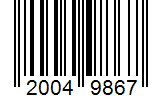 Barcode 20049867