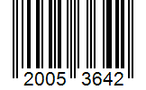 Barcode 20053642