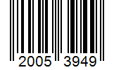Barcode 20053949