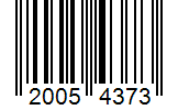 Barcode 20054373