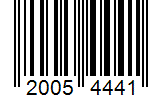 Barcode 20054441
