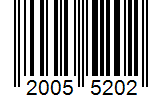 Barcode 20055202