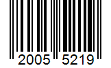 Barcode 20055219