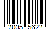 Barcode 20055622