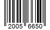 Barcode 20056650