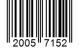 Barcode 20057152