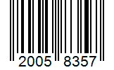 Barcode 20058357
