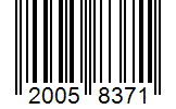 Barcode 20058371