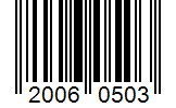 Barcode 20060503