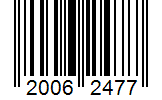 Barcode 20062477