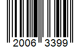 Barcode 20063399
