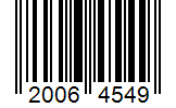 Barcode 20064549