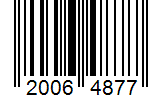 Barcode 20064877