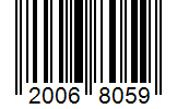 Barcode 20068059
