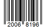 Barcode 20068196