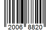 Barcode 20068820