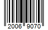 Barcode 20069070