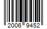Barcode 20069452