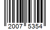 Barcode 20075354