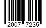 Barcode 20077235