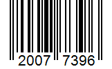 Barcode 20077396