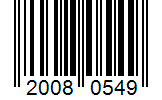 Barcode 20080549