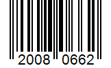 Barcode 20080662