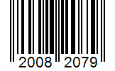 Barcode 20082079
