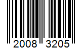 Barcode 20083205