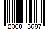 Barcode 20083687