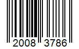 Barcode 20083786