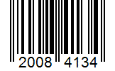 Barcode 20084134