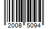 Barcode 20085094