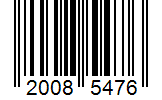 Barcode 20085476