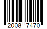 Barcode 20087470