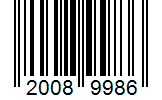 Barcode 20089986