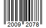 Barcode 20092078