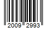 Barcode 20092993