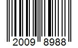 Barcode 20098988
