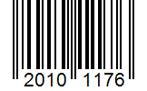 Barcode 20101176