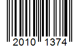 Barcode 20101374