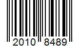 Barcode 20108489