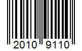 Barcode 20109110