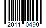 Barcode 20110499